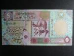 LÝBIE, 5 Dinars 2002, BNB. B529a, Pi. 65