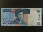 INDONÉZIE, 50000 Rupiah 2012, BNB. B606b, Pi. 152