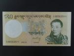 BHÚTÁN, 20 Ngultrum 2013, BNB. 219b, Pi. 30