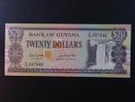 GUYANA, 20 Dollars 1988, BNB. B105a, Pi. 27