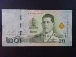 THAJSKO, 20 Baht 2018, BNB. B193c, Pi. 135
