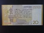 20 Zlotych 2009 pamětní, série JS, BNB. 814, Pi. 180
