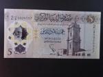 LÝBIE, 5 Dinars 2021, BNB. B551a