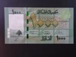 LIBANON, 1000 Livres 2011, BNB. B532a, Pi. 90
