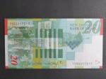 IZRAEL,20 New Shekels 2001, BNB. B436b, Pi. 59