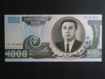 SEVERNÍ KOREA, 1000 Won 2002, BNB. B320a, Pi. 45a