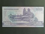 SEVERNÍ KOREA, 5000 Won 2002, BNB. B321a, Pi. 46