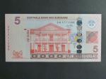 SURINAM,5 Dollar 2010, BNP. B545a, Pi. 162