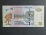 SURINAM,10 Dollar 2010, BNP. B546a, Pi. 163