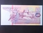 SURINAM, 100 Gulden 1991, BNB. B525a, Pi. 139
