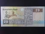 EGYPT, 20 Pounds 2003, BNB. B331a, Pi. 65