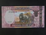 RWANDA, 5000 Francs 2009, BNB. B136a, Pi. 37