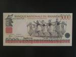 RWANDA, 5000 Francs 1998, BNB. B127a, Pi. 28
