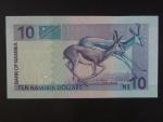 NAMÍBIE, 10 Dollars 2001, BNB. B204a, Pi. 4