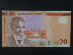 NAMÍBIE, 20 Dollars 2015, BNB. B217a, Pi. 17