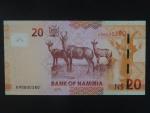 NAMÍBIE, 20 Dollars 2015, BNB. B217a, Pi. 17