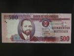 MOZAMBIK, 500 Meticais 2006, BNB. B232a, Pi. 147