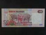 MOZAMBIK, 500 Meticais 2006, BNB. B232a, Pi. 147
