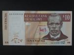 MALAWI, 10 Kwacha 2004, BNB. B142c, Pi. 51
