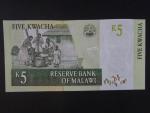 MALAWI, 5 Kwacha 2005, BNB. B136c, Pi. 36