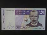 MALAWI, 20 Kwacha 1997, BNB. B138a, Pi. 38