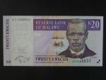 MALAWI, 20 Kwacha 2006, BNB. B143d, Pi. 52