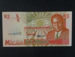 MALAWI, 5 Kwacha 1995, BNB. B130a, Pi. 30
