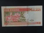 MALAWI, 5 Kwacha 1995, BNB. B130a, Pi. 30