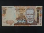 MALAWI, 500 Kwacha 2012, BNB. B154a, Pi. 61