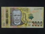MALAWI, 2000 Kwacha 2016, BNB. B163a, Pi. 69