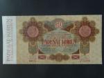 50 Kč 1919 série 0025 úzké číslice