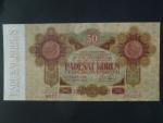 50 Kč 1919 série 0072 úzké číslice