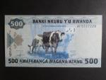 RWANDA, 500 Francs 2013, BNB. B137a, Pi. 38