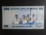 RWANDA, 500 Francs 2013, BNB. B137a, Pi. 38