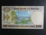 RWANDA, 500 Francs 2019, BNB. B141a