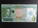 GUINEA, 10000 Francs 2010, BNB. B335a, Pi. 45
