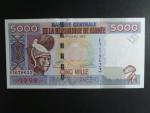 GUINEA, 5000 Francs 1998, BNB. B327a, Pi. 38