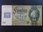 DDR - 50 DM 1948 (1933) série N s kolkem, Ro. 337, Grab. SBZ-8d
