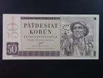50 Kčs 29.8.1950, série B 17, perforace 