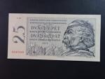 25 Kčs 1958 s. S 38 s perf. 3md do obloučku
