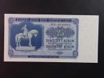 25 Kčs 1953 série MN, tiskárna STC Praha, perf. 3md do obloučku