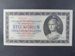 100 Kčs 1945 série B 31 perf. 3md do obloučku