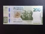 MEXIKO, 200 Pesos 30 Ene2019, BNB. B722a pamětní