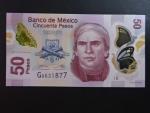 MEXIKO, 50 Pesos 2012, BNB. B712a, Pi. 123A