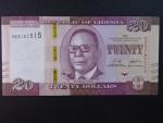 LIBÉRIE, 20 Dollars 2022, BNB. B317a