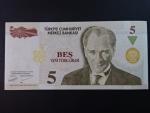5 Turk Lirasi 2005, BNB. B295a, Pi. 217