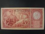 50 Kč 1929 série Ab, perf. SPECIMEN