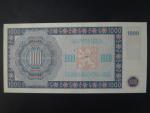 1000 Kčs 1945 série B 23, perf. 