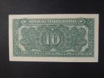 10 Kčs 4.4.1950 série R, perf. 3md nad sebou
