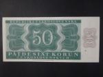 50 Kčs 1950 série B 33, perf. 